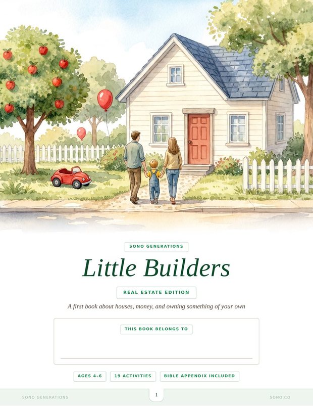 Cover of Little Builders, ages 4 to 6