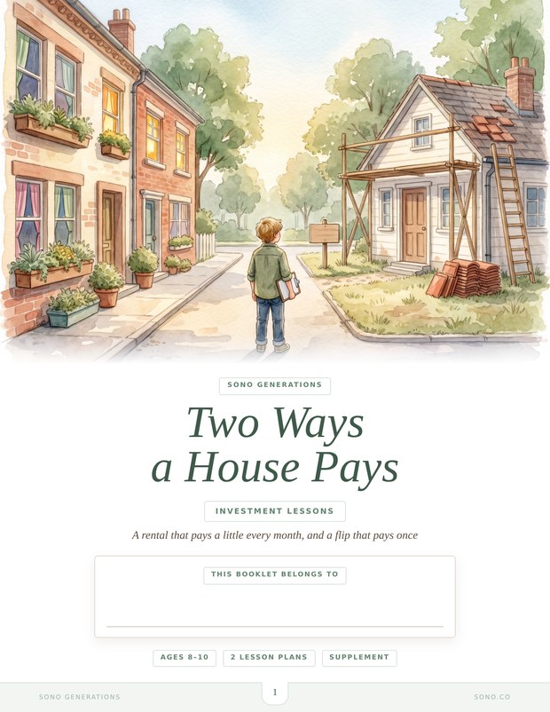 Two Ways a House Pays cover